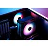 Tower CPU radiator colorful streamer 4 heat pipe temperature control  CPU Air Cooler