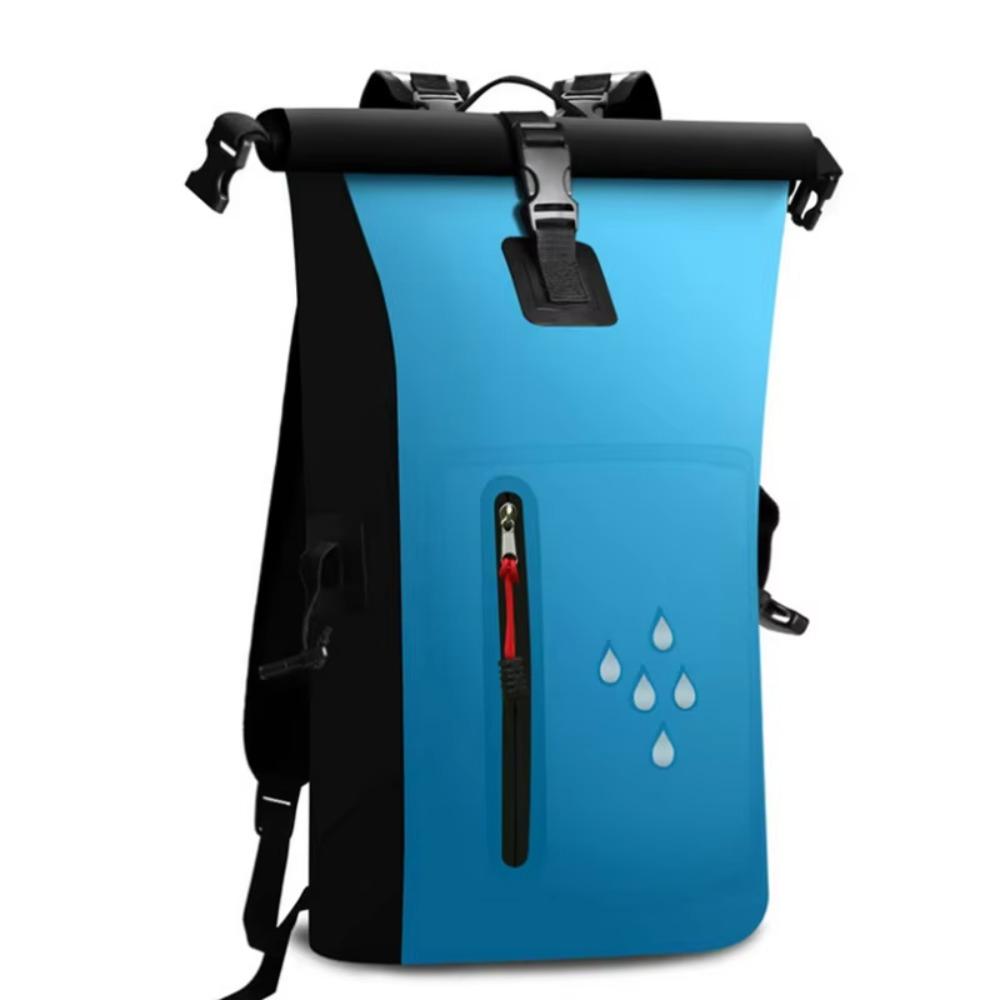 Large Capacity Waterproof Drift Bag IPX6 Rating Waterproof Bucket Bag Swimming Backpack  Camping