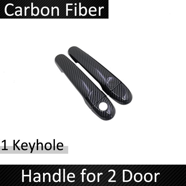 Carbon Fiber Door Handle Cover for Nissan JUKE F15 Infiniti Esq 2011~ 2013 2014 2015 2016 2017 2018 Car Accessories