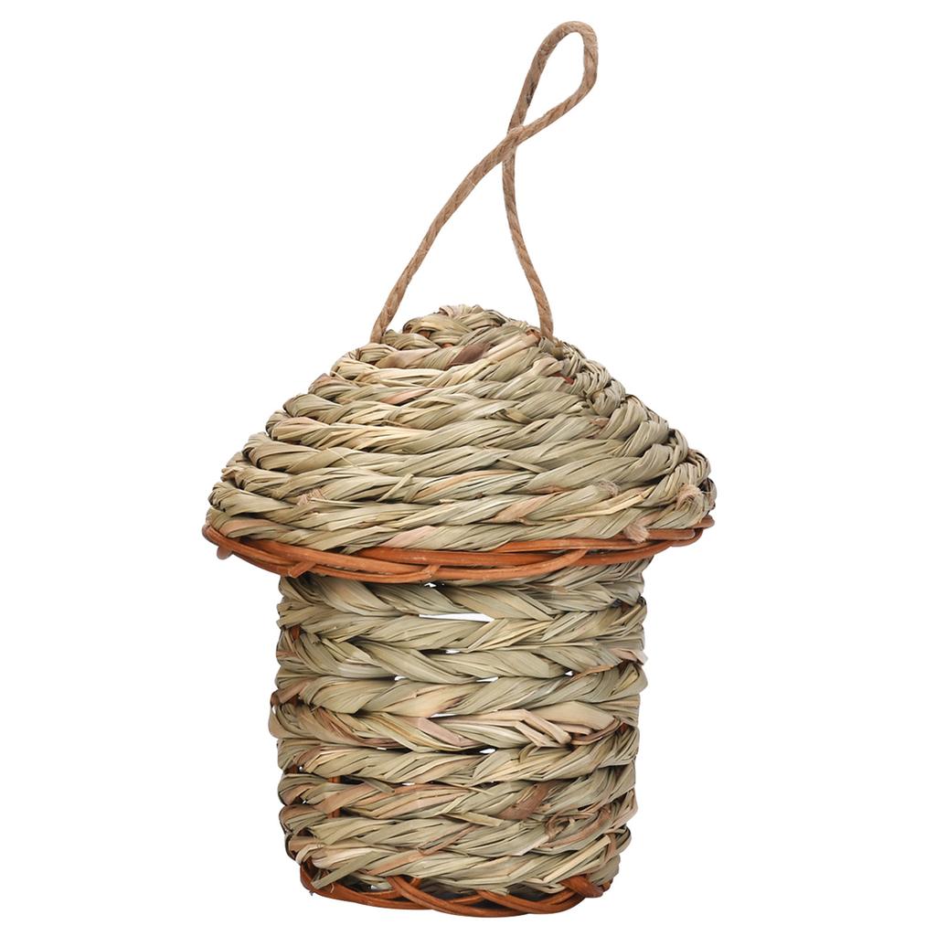 Bird Nest Cage, Hummingbird Cage Toy, Nest Nest Hummingbird Woven Hideouts Nest for Small Size Birds