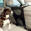 Dog Barrier for Car Back Seat Easy To Install Pet Barrier Mesh Net with Hooks Safety Divider with Storage Pouch for Car SUV Truck