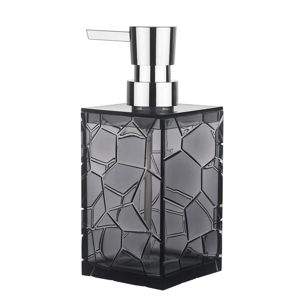 Transparent Liquid Soap Pump Dispenser, Sustainable Acrylic Refillable Dish Soap