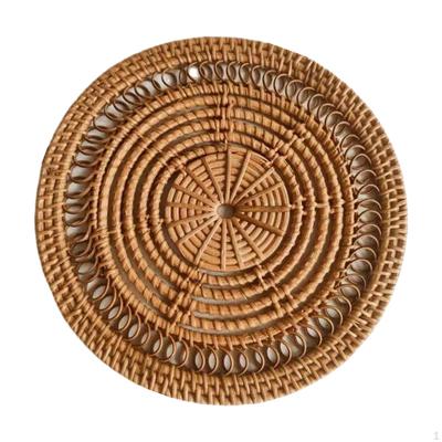 Bowl Mats Coasters Round for Farmhouse Room Decoration