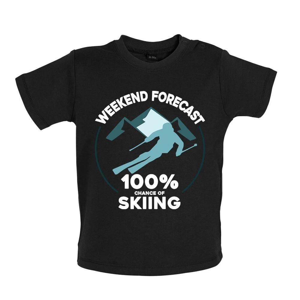

100% Ski Possibility - Kids Baby Kids Boys Girls Unisex T-Shirt / Bodysuit - Winter Ski SPORTS Love 120