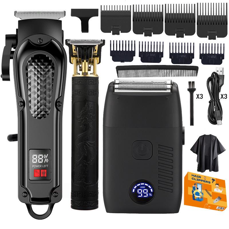 RazorPro HD Retro Silent Hair Clipper with Stainless Steel Blade