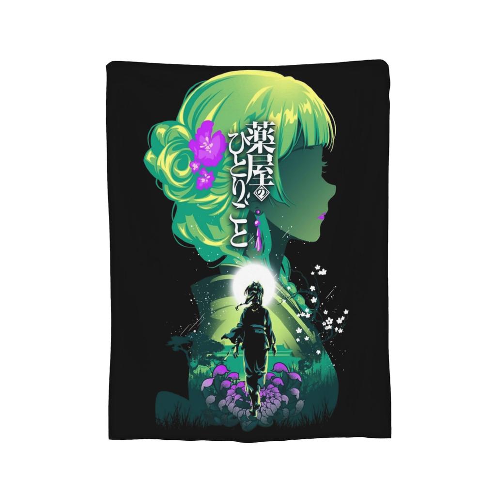 The Apothecary Diaries Anime Maomao Blanket Velvet Autumn/Winter Thin Throw Blankets for Bed Travel Bedding Throws