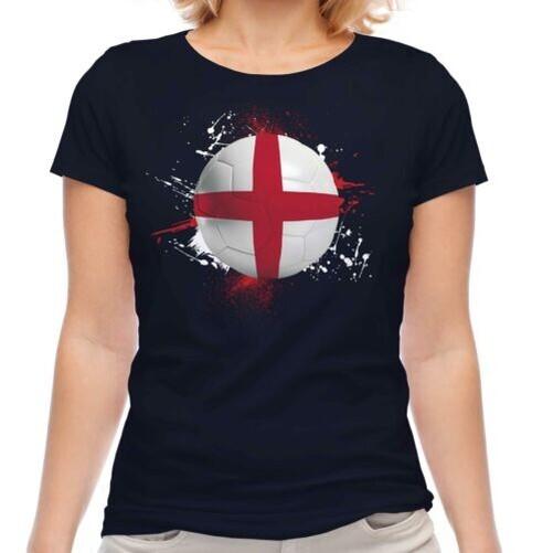 

Football England women s t-shirt gift World Cup sport 2XL