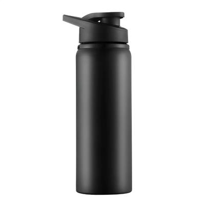 304 Edelstahl 700ml Wiederverwendbare Wasserflasche Auslaufsicher Direkt Trinken Radfahren Outdoor-Sportarten Kaltwasserbecher Metall-Reiseflasche