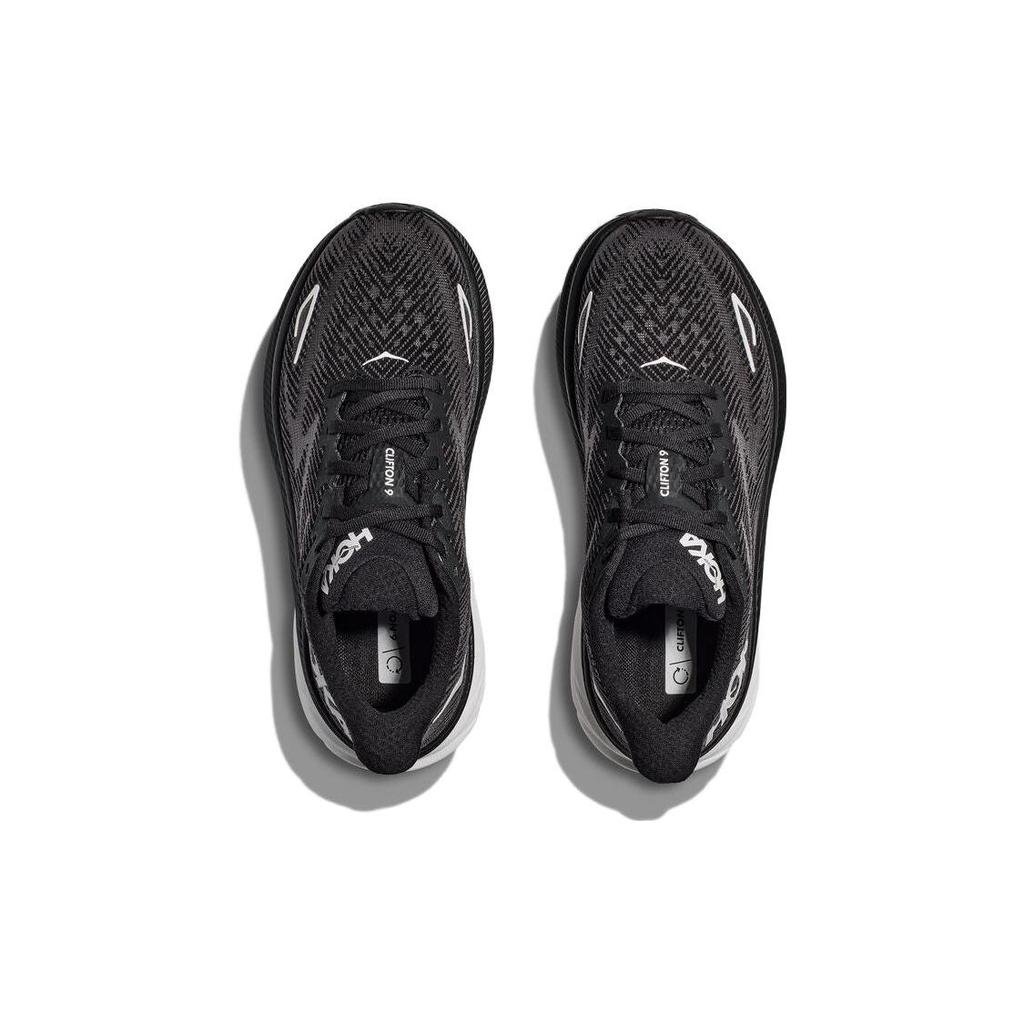 Pánske tenisky HOKA Clifton 9 Black White 1127895-BWHT
