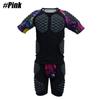 1/2Pcs Kids Youth Padded Protective Compression Shirt Hip Pad Shorts for Football Basketball Snowboarding