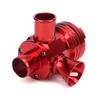 Blow Off Valve Aluminium Alloy Universal Red Car Accessories for 1.8T 2.7L 2‑Turbo Engine