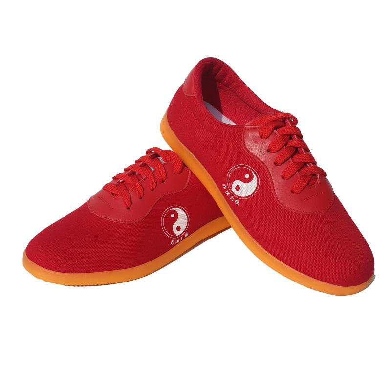 Martial Arts Tai Chi Kung Fu Shoes Taekwondo Wushu Karate Sports Training Shoes Traditional Chinese Canvas Shoes