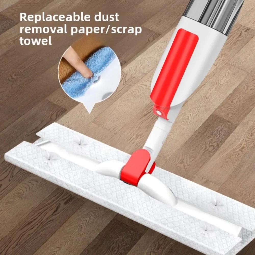 Lazy Household Spray Mop Hand Free Dry and Wet Dual Flat Mop Wood Floor Cleaning Spray Mop Mop Mop Spray Mop Cleaning