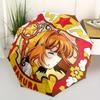 Cardcaptor Sakura Automatic Folding Windproof Umbrella with Sturdy Iron Frame, Portable Compact Travel Umbrella All-Season Use Parties027