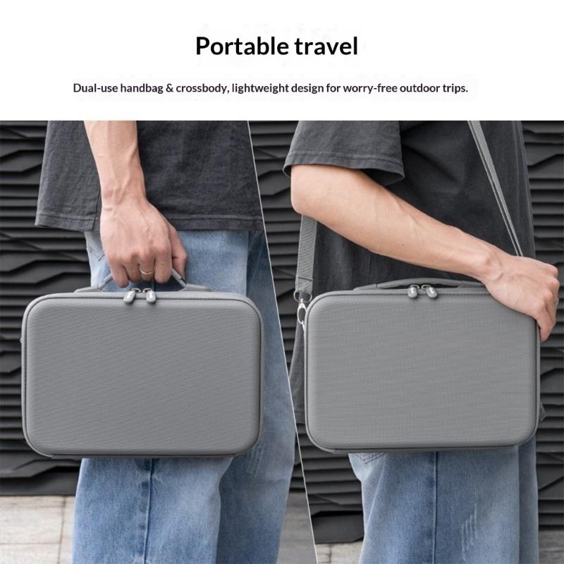 Travel Shoulder Bag for Action 6 Camera Storage Case Including Shockproof Construction Durability Exterior Protections
