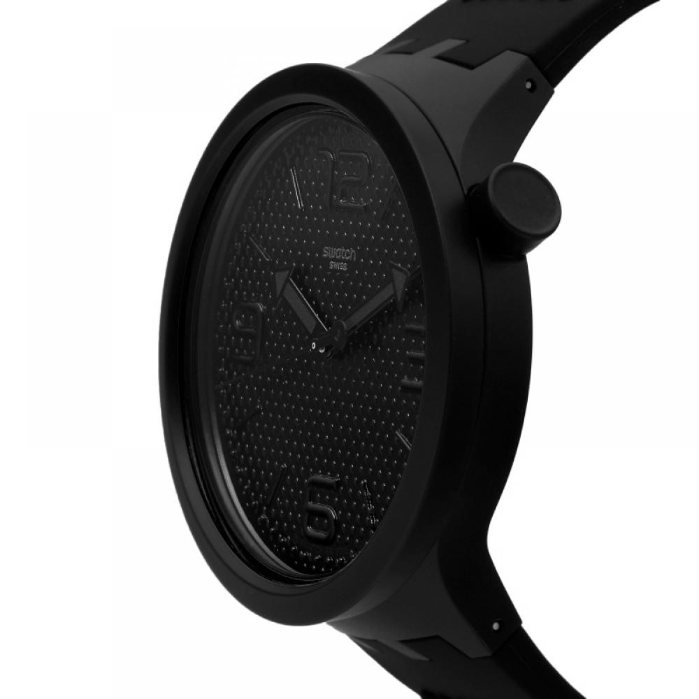 Swatch Men S Urethane Watch Bbblack