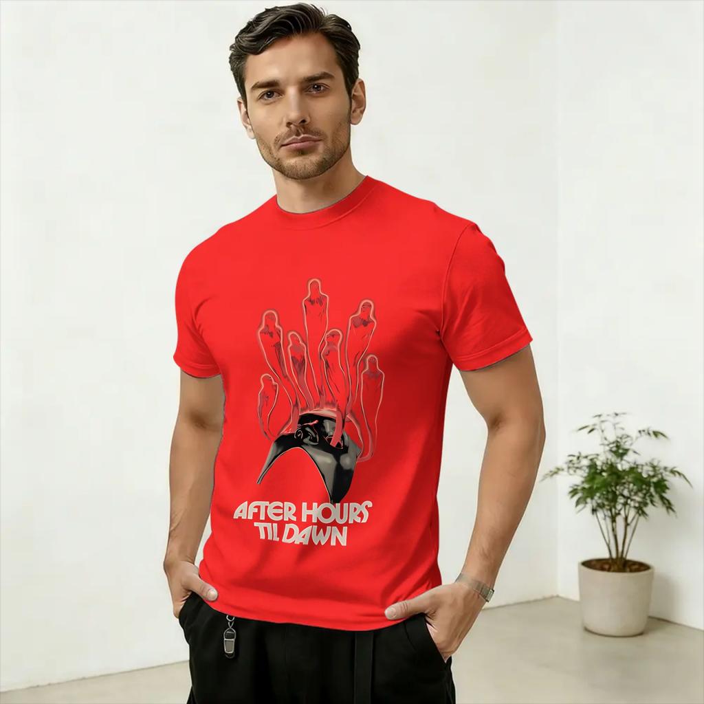 Tour Musician WWeeknds T Shirt Summer Cotton TShirts For Unisexs Fashion Casual Tee Shirt ShortSleeve Vintage Clothing