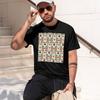 Pe Folk Pattern TShirt Unisex T Shirt Summer T Shirts for Unisex Grh Funny Unisex T Shirts for Unisex Casual Tshirt New Model Unisexs S
