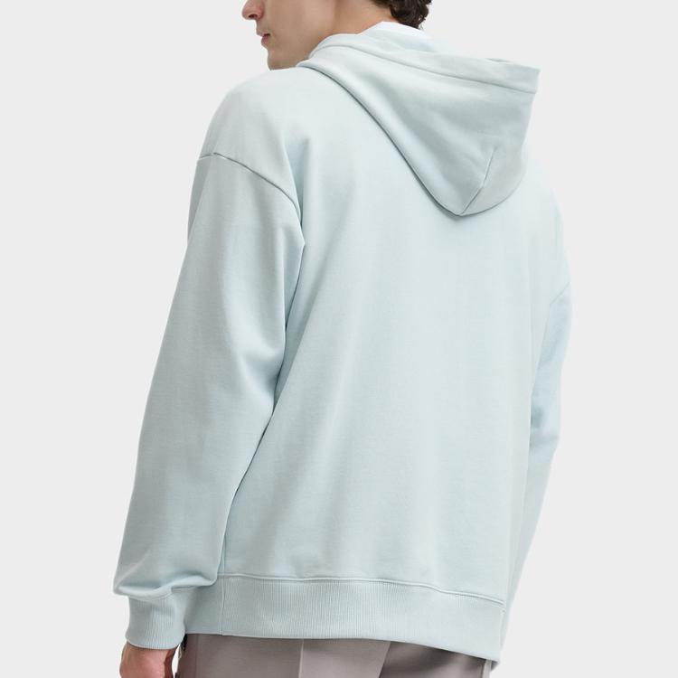 New FILA Sweatshirt Men's Autumn Aqua Blue F11M445208FBU