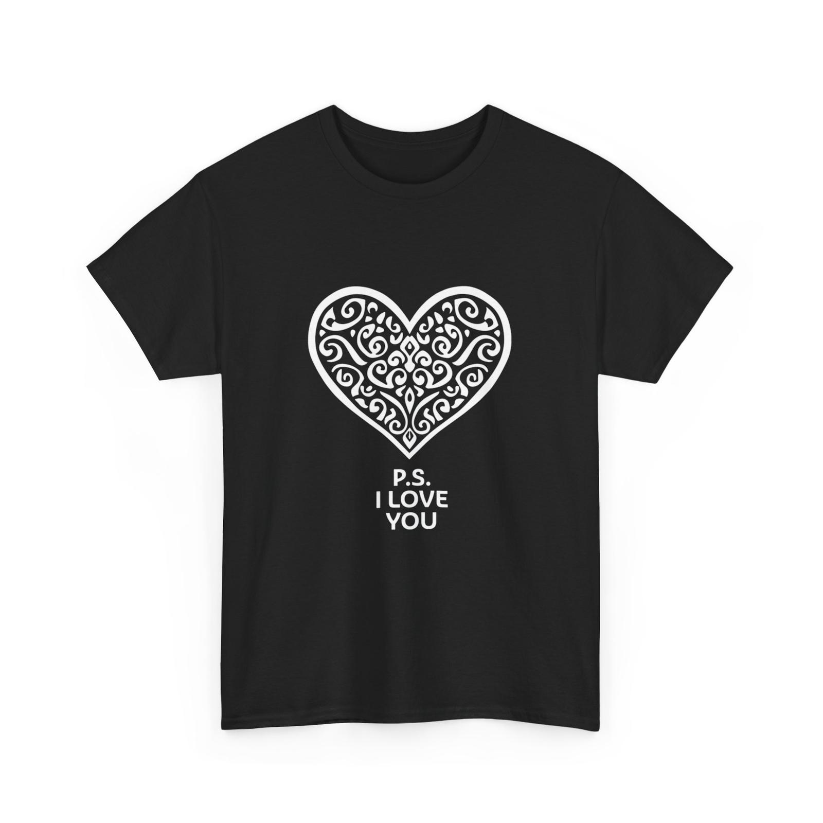 Ps I Love You Shirt Girlfriend Boyfriend T-shirt M