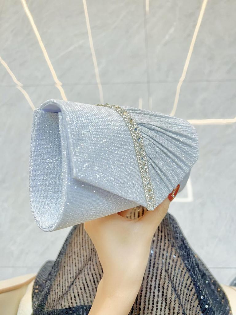 Elegant Banquet Clutch for Women, Fashionable KTV Princess Crossbody Bag, Evening Dress Chain Bag