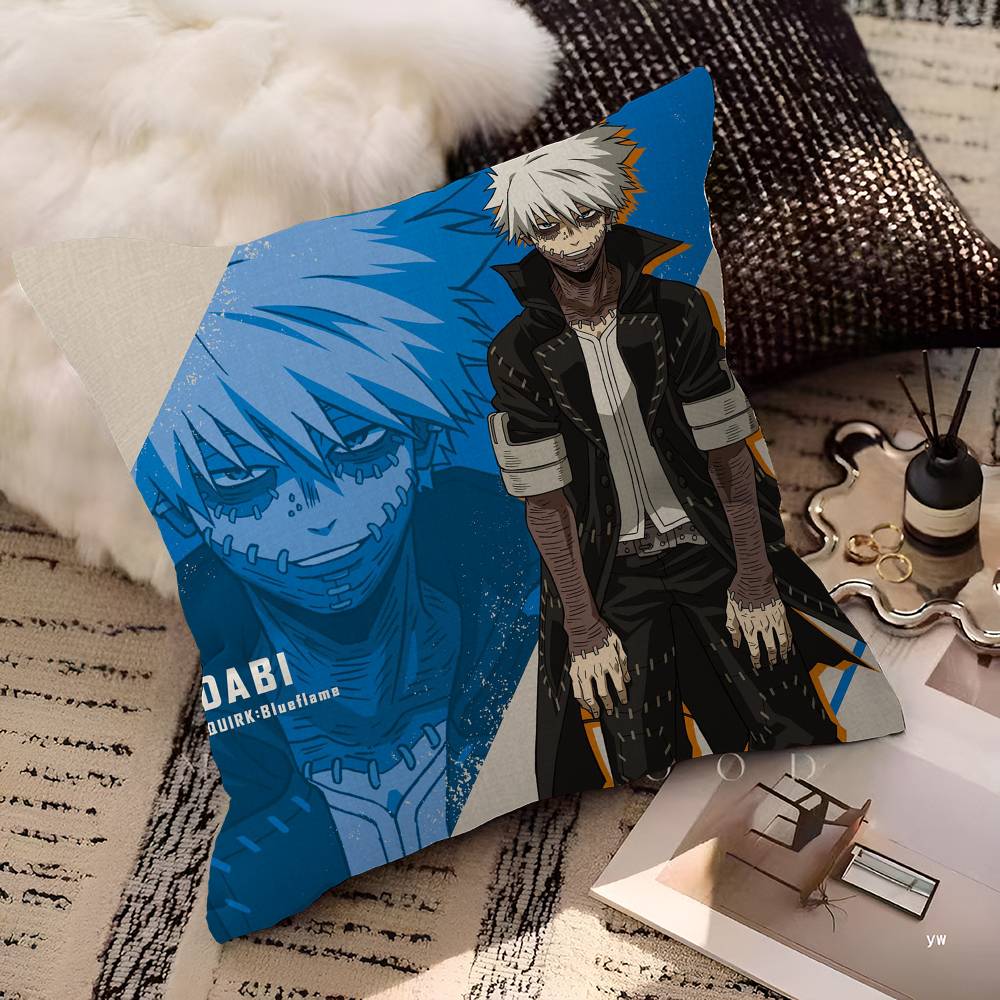 

Моя геройская академия Аниме Декоративная эстетика комнаты Наволочка Домашний декор Спальня Диван Кровать Чехол для подушки 45x45 12x12Inch