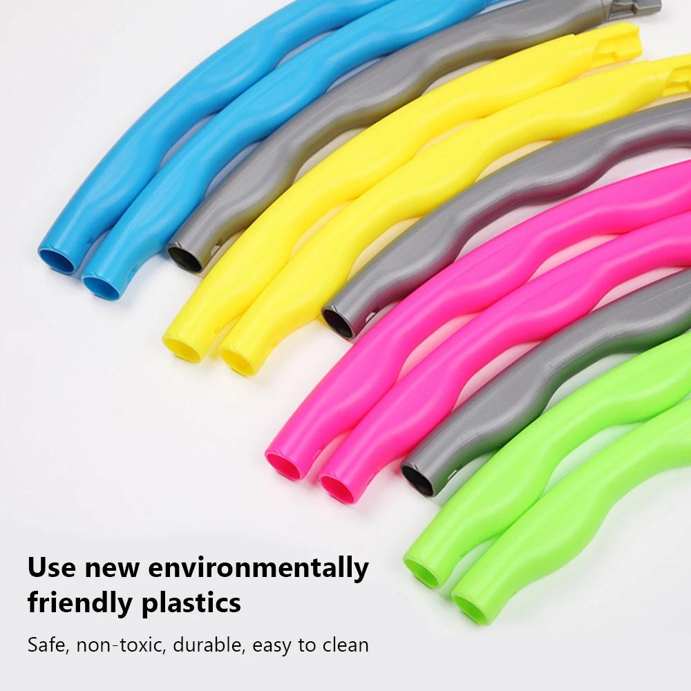 New 8 Tubes Yoga Detachable Pilates Hoop Waist Exercise Slimming Sports Hoops Body Building Massage Gym Loss Weight Hoop