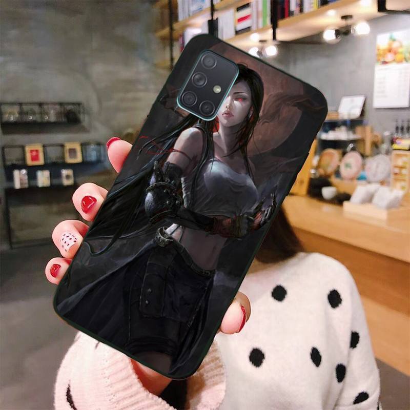USAKPGRT Final Fantasy VII FF7 Anime Telefon Fall Für Samsung Galaxy A21S A01 A11 A31 A81 A10 A20E A30 A40 A50 a70 A80 A71 A51