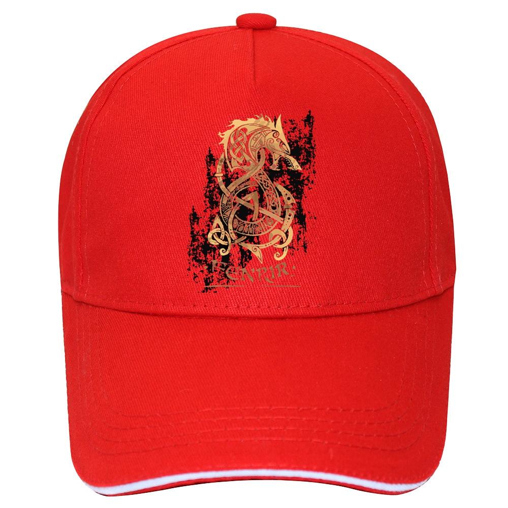 2023 Vikings Berserk Hat Resilient Unisex Cap Baseball The Monster Wolf of Norse Mythology Unisex's Hip Hop Cap Hats