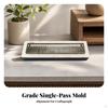 Cuir Tassel Cutting Die Compact Rectangular Base, Leather Punch Die, for Leatherwork