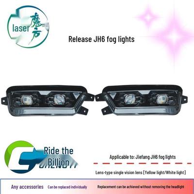 High-Brightness Dual-Lens LED Fog Light Assembly for Jiefang JH6
