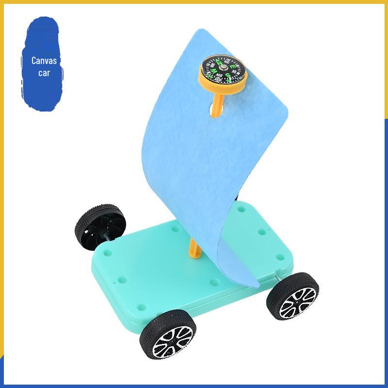 Wind-Powered Sail Car for Primary School STEM Experiment