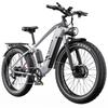 Elektrische Fiets DUOTTS F26 20" Dikke Banden 750Wx2 Dubbele Motor Elektrische Fiets Voor Volwassenen 48V 20AH LED Display Maximaal Bereik 100Km Maximale Belasting 150Kg
