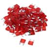 100pcs 10A Red Mini Automotive Blade Fuse, Car Fuse Holder,