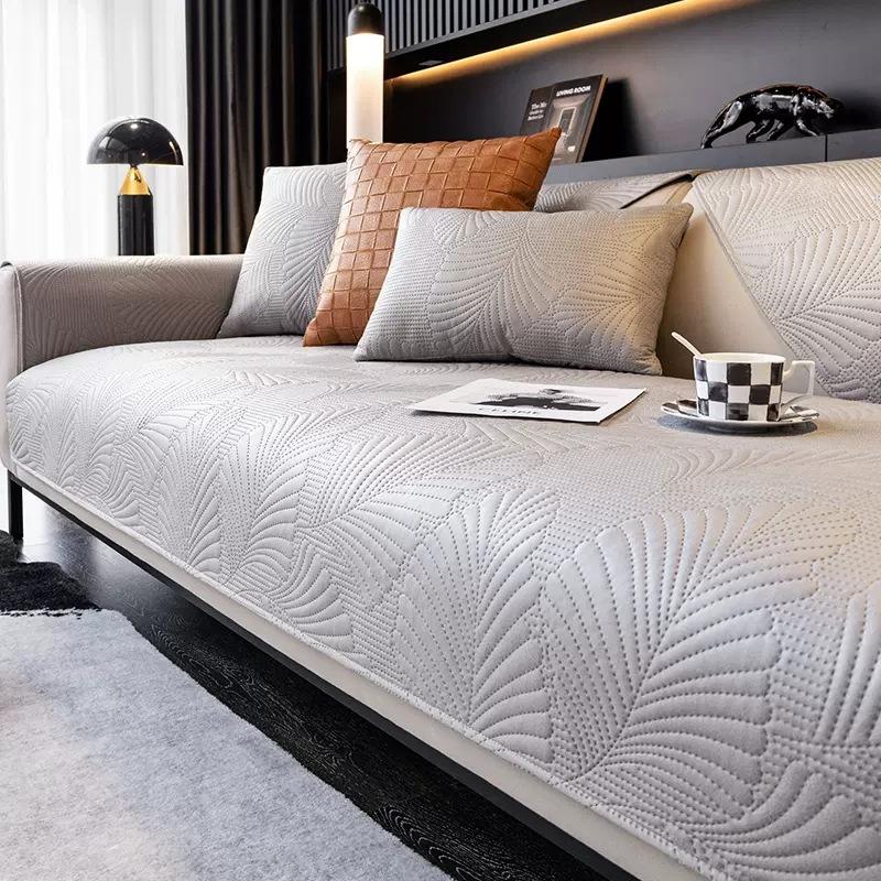 

Technology Cloth Sofa Cushion Universal In All Seasons Modern High-End Light Luxury Waterproof And Non-Slip Cushion, Non-Stick Fur Seat Cushion Cover 70*70cm