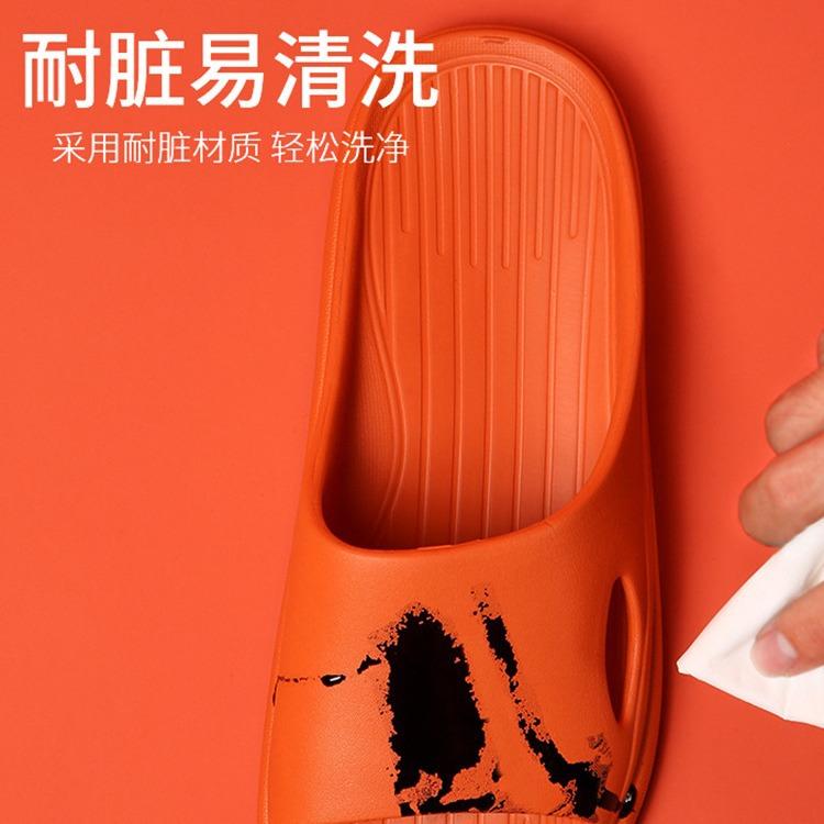 Home Slippers Women's Summer Indoor Non-slip Silent Household Thick-soled Couple Bathroom Bath Soft-soled Men's Cool Slippers