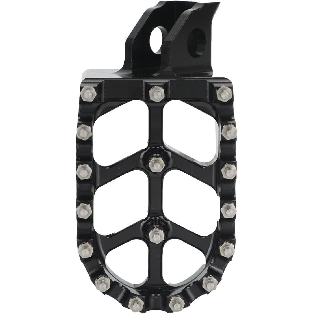 Motorrad Fußrasten Fußrasten Fußpedale Rasten CNC für DR650 DR650SE 1996-2023 DRZ125L 2012-2023 RM85 2002-2006 Dirt Pit Bike Dual Sport Schwarz