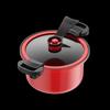 DStt 22cm Mikrodruck-Schmortopf