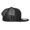 New Era MLB 9FIFTY Black on Black Oakland Athletics Mesh Snapback Free Size Cap,