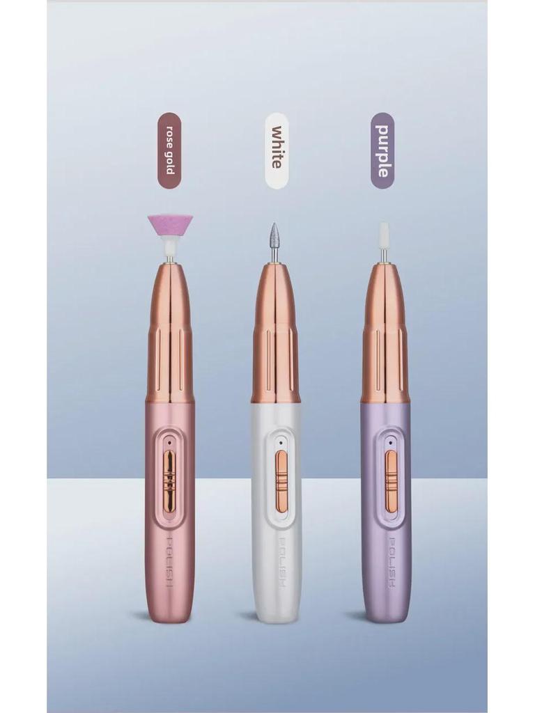 Portable Electric Nail Polish Remover: 5-in-1 Tool for Salon Use