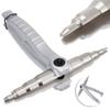 Extensor pentru tuburi de cupru Aer condiționat Refrigerant Instrument de înfășurare manuală Culoare argintie