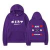 Alice in Borderland Hoodie – Unisex Black Double Sided Fleece Sweatshirt, Playing Card Suits & Japanese Kanji Drip Print, AIB Anime Streetwear