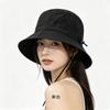 Summer mesh breathable sunscreen hat men and women outdoor hiking fishing mountaineering hat big brim quick drying waterproof bucket hat