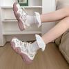 Hässlich süß ausgehöhlte Tasche Kopf Römische Sandalen neue Frühjahrs- und Sommer-Sport atmungsaktive dicke Sohle Bergsteigen Papa Schuhe