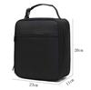 Insulated Oxford Picnic Lunch Bag with Ice Pack