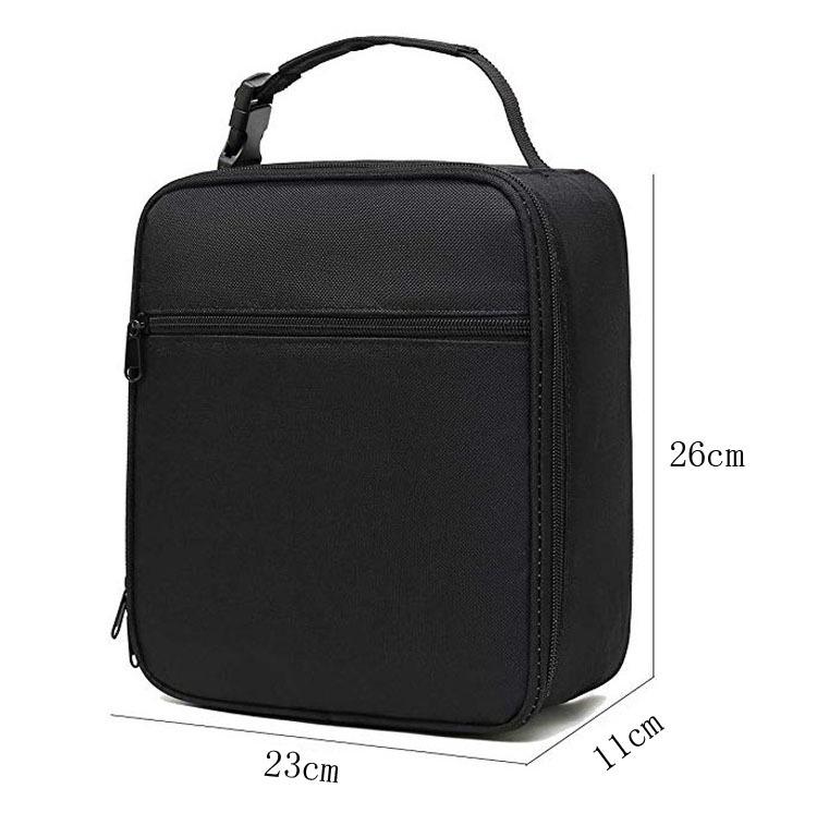 Insulated Oxford Picnic Lunch Bag with Ice Pack