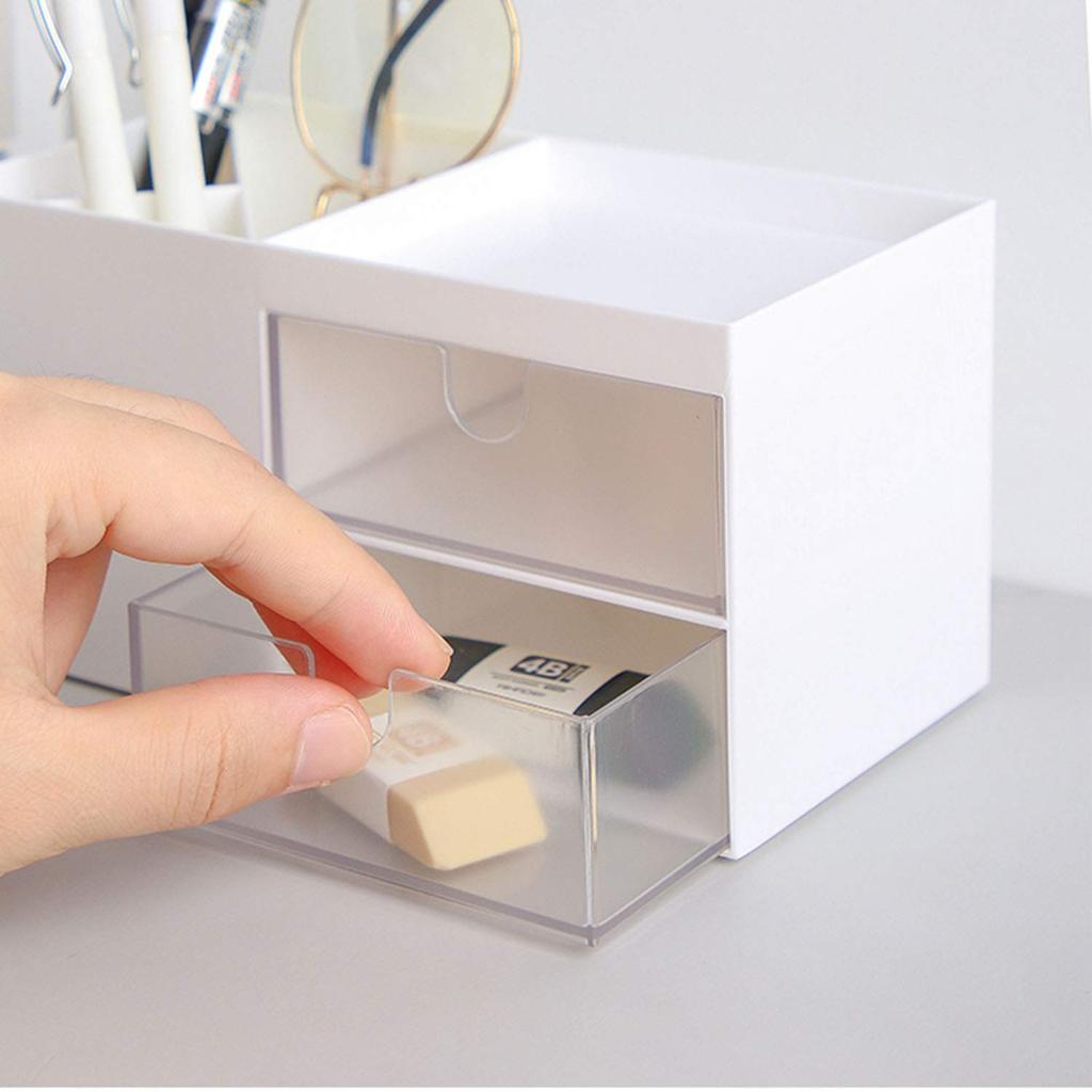 Multifunctional, large-capacity, pen holder, small item holder, pen stand, cosmetics, remote controls, stationery, accessories, desktop storage,