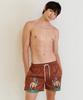 Dillaispul Wild Dreamer Swim Trunks - Caramel Brown