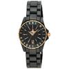 Vivienne Westwood Sloane II Watch, Black Dial, Ceramic/Stainless Steel (RGPVD), VV088RSBK, Women's