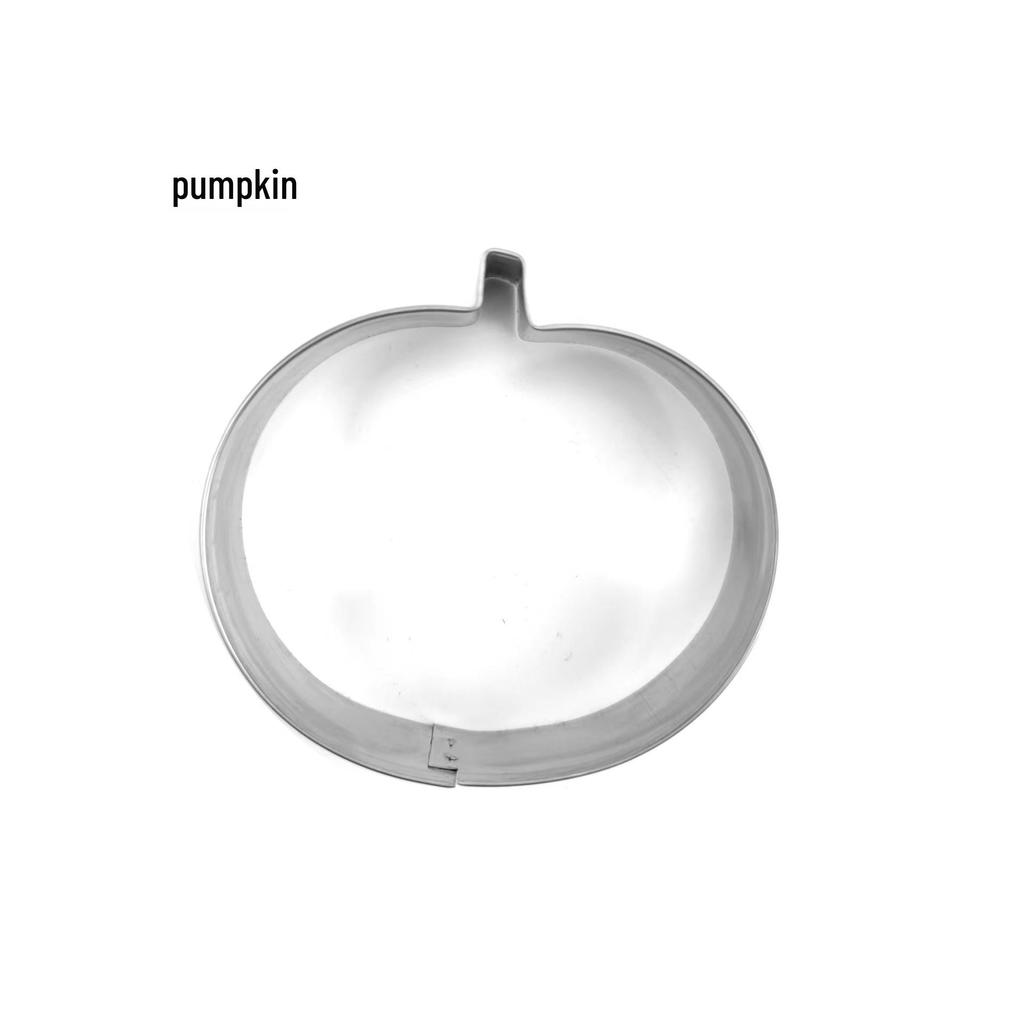 Cross-Border Halloween Stainless Steel Cookie Molds: Pumpkin, Ghost, Boots, Skull - DIY Pastry Cutters